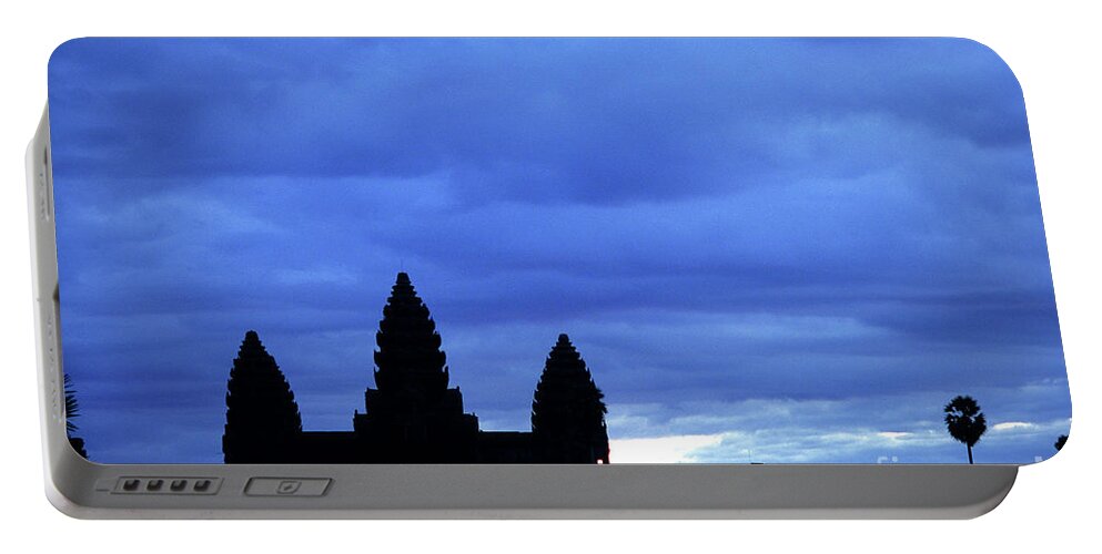 Angkor Wat Portable Battery Charger featuring the photograph Angkor Wat Sunrise 01 by Rick Piper Photography