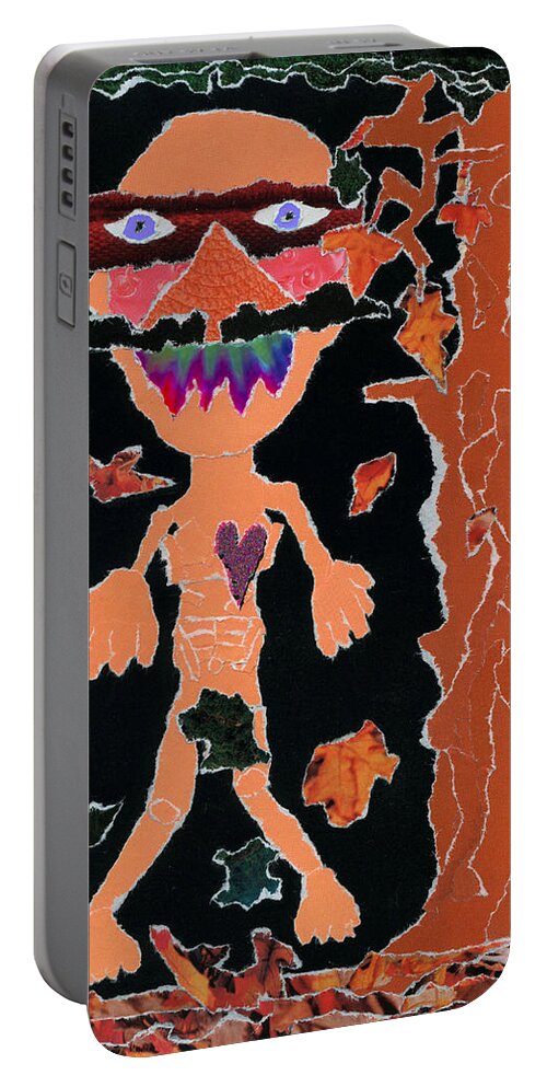 Anguished Scream Portable Battery Charger featuring the photograph Anguished Scream by Kenneth James