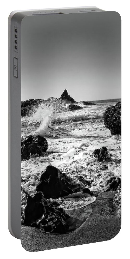 Ocean Portable Battery Charger featuring the photograph Another World by Donna Blackhall