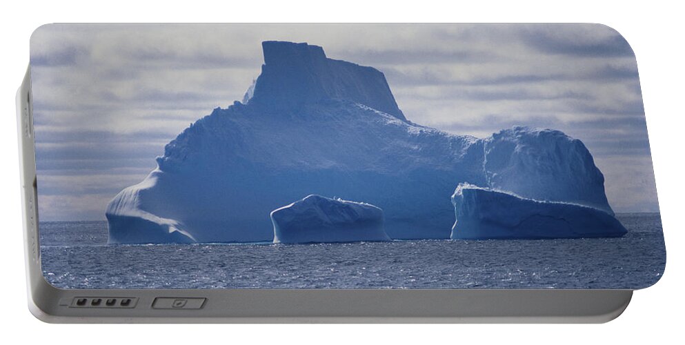 Antarctic Portable Battery Charger featuring the photograph Antarctic Iceberg by A.b. Joyce