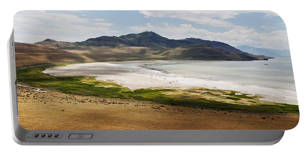 Antelope Island Portable Battery Charger featuring the photograph Antelope Island by Belinda Greb