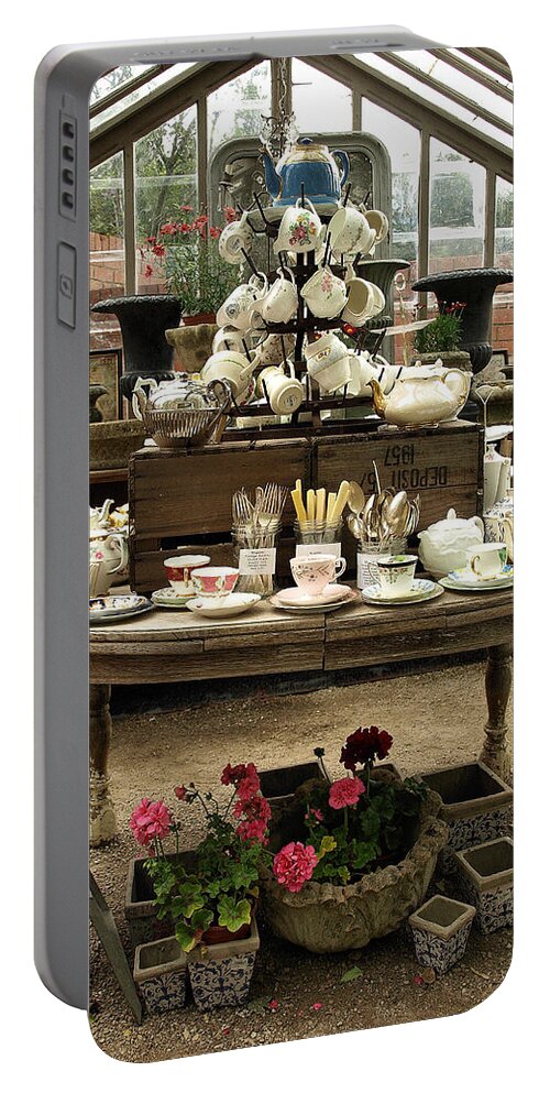 China Portable Battery Charger featuring the photograph Anyone For Tea.... by Richard Denyer