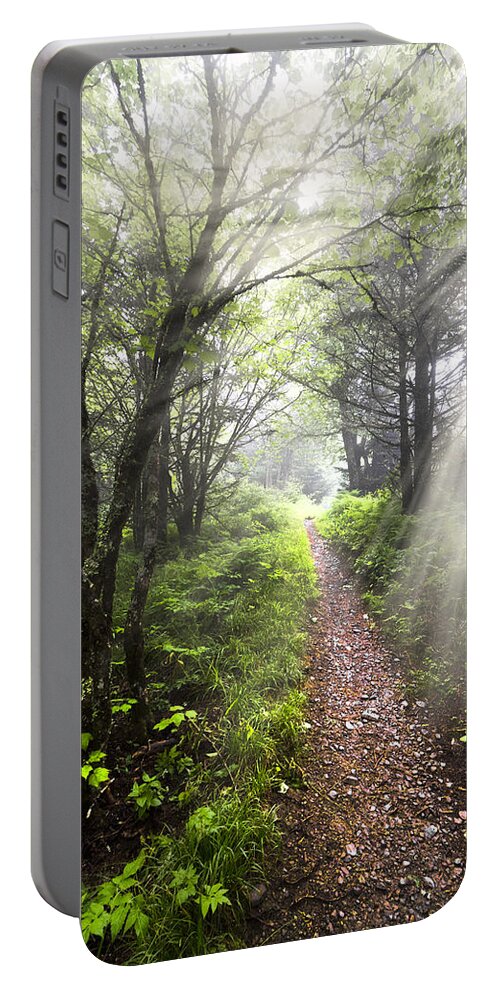 American Portable Battery Charger featuring the photograph Appalachian Trail by Debra and Dave Vanderlaan
