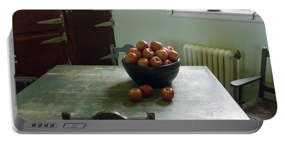 Apples Portable Battery Charger featuring the photograph Apples by Valerie Reeves