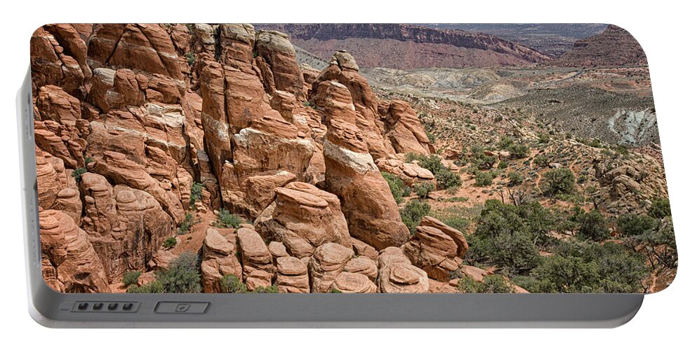  Arches Portable Battery Charger featuring the photograph Arches National Park by Betty Depee