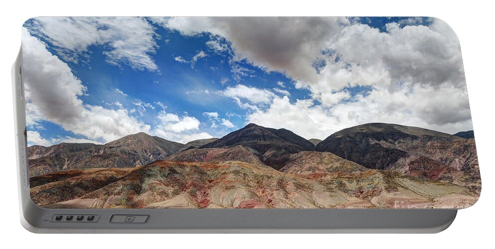 Argentina Portable Battery Charger featuring the photograph Argentina Landscape by Vivian Christopher
