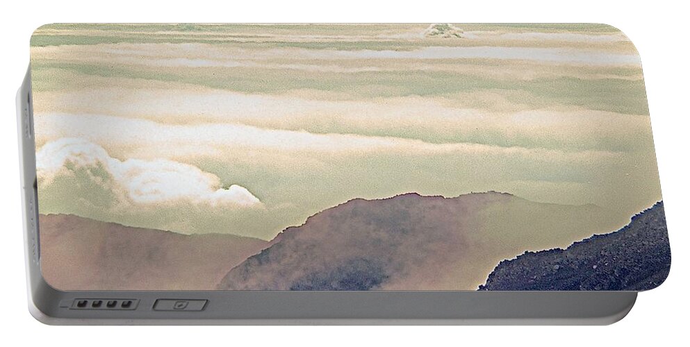 Hawaii Portable Battery Charger featuring the photograph Atop Haleakala 2 by Stuart Litoff