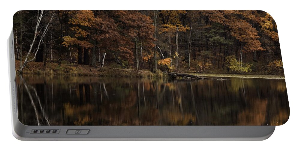 Autumn Portable Battery Charger featuring the photograph Autumn On the Point by Thomas Young