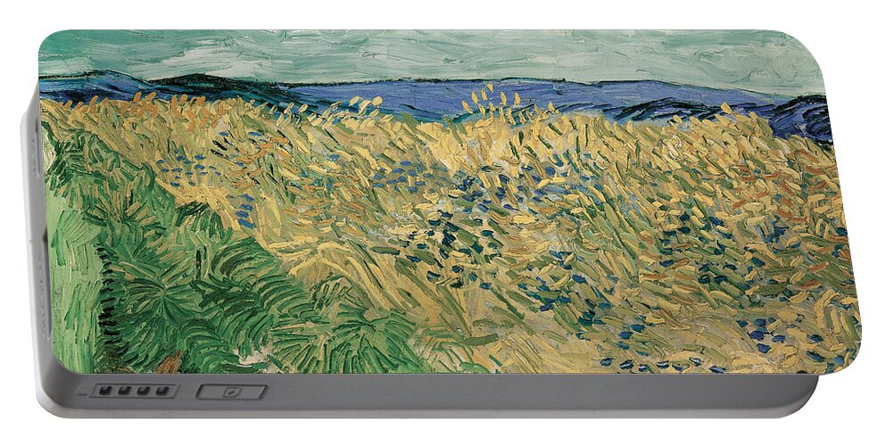 Vincent Van Gogh Portable Battery Charger featuring the painting Auvers sur Oise by Vincent van Gogh