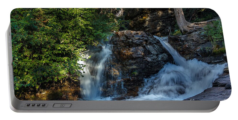 Baring Fall Portable Battery Charger featuring the photograph Baring Falls by Robert Bales