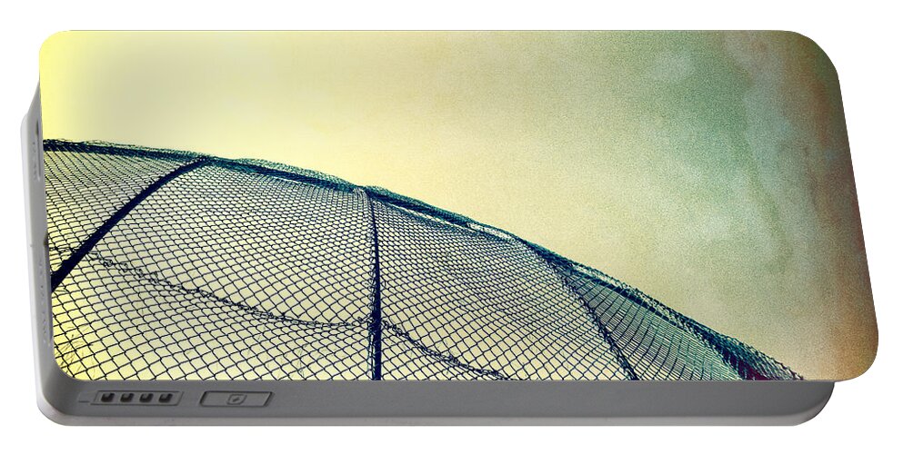 Cal Ripkin Portable Battery Charger featuring the photograph Baseball Field 8 by YoPedro