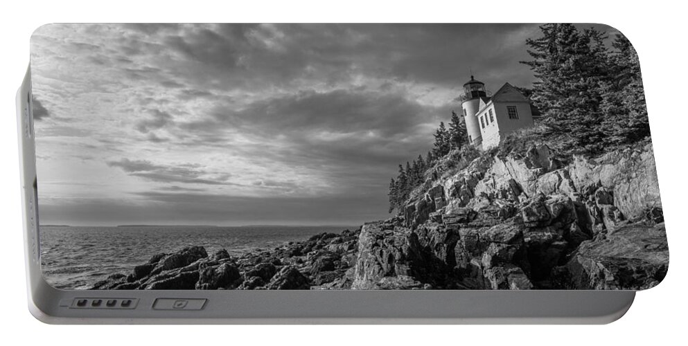Acadia Portable Battery Charger featuring the photograph Bass Harbor Views by Kristopher Schoenleber