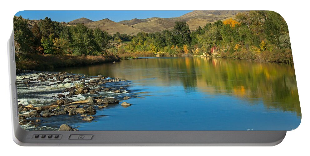Idaho Portable Battery Charger featuring the photograph Beautiful Payette River by Robert Bales