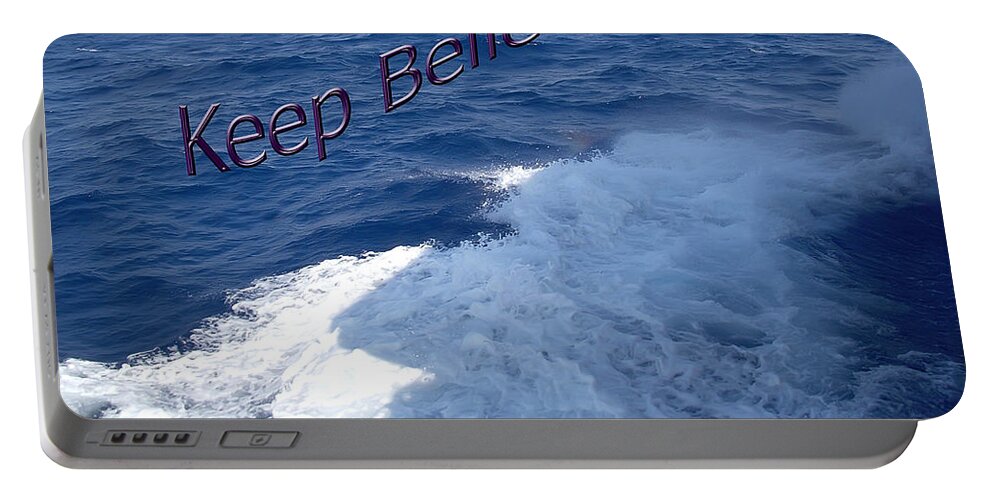 Seascape Portable Battery Charger featuring the photograph Believe by Aimee L Maher ALM GALLERY