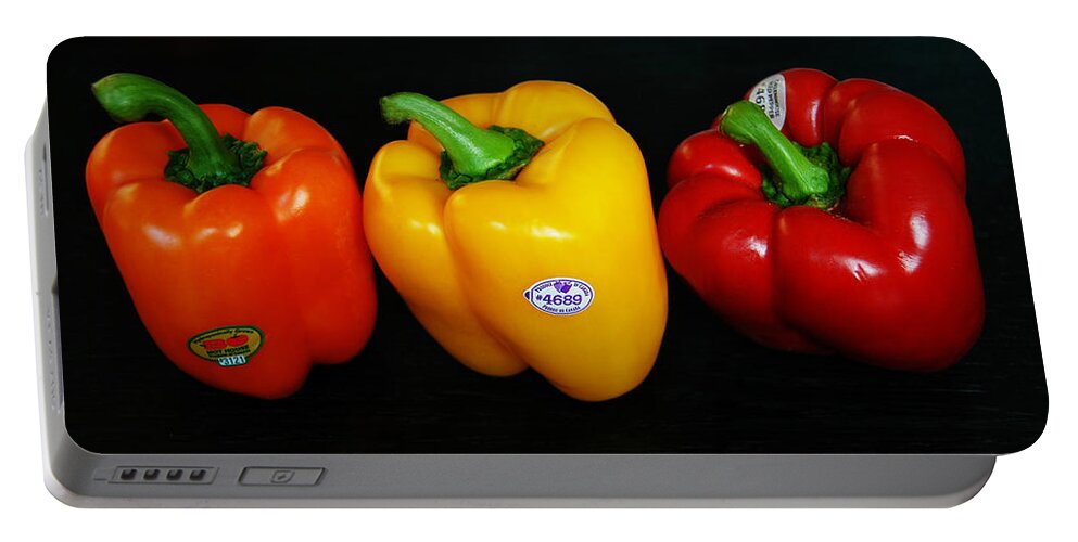 Bell Peppers Portable Battery Charger featuring the photograph Bell peppers by Dragan Kudjerski