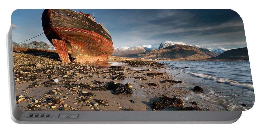 Loch Portable Battery Charger featuring the photograph Ben Nevis by Grant Glendinning