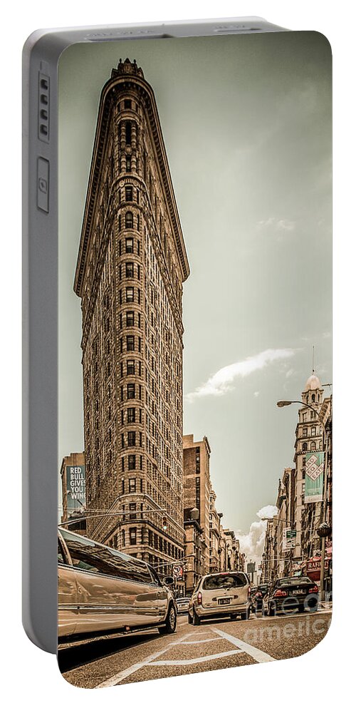 Nyc Portable Battery Charger featuring the photograph Big In The Big Apple by Hannes Cmarits