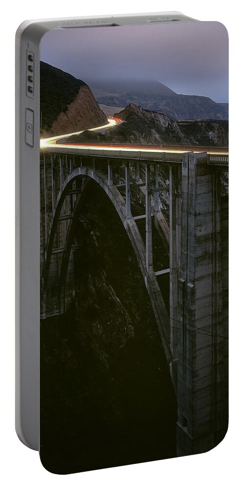 Bixby Creek Portable Battery Charger featuring the photograph Bixby Bridge by Alexander Fedin