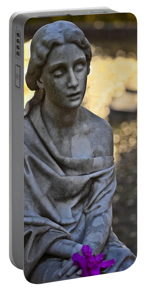 Bonaventure Portable Battery Charger featuring the photograph Bonaventure Memory by Diana Powell