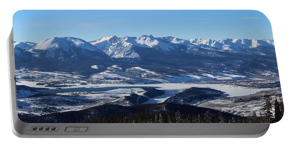 Silverthorne Portable Battery Charger featuring the photograph Breathtaking View by Fiona Kennard