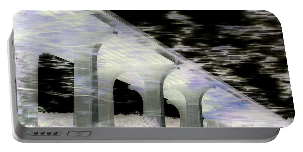 Bridge Portable Battery Charger featuring the photograph Bridge over the River Styx by Andrea Lazar