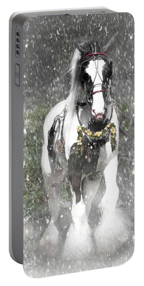 Christmas Portable Battery Charger featuring the photograph Bringing home the Christmas Tree by Fran J Scott