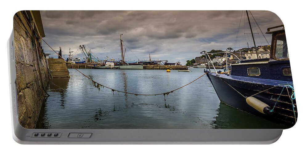 Brixham Portable Battery Charger featuring the photograph Brixham harbour by Mark Llewellyn