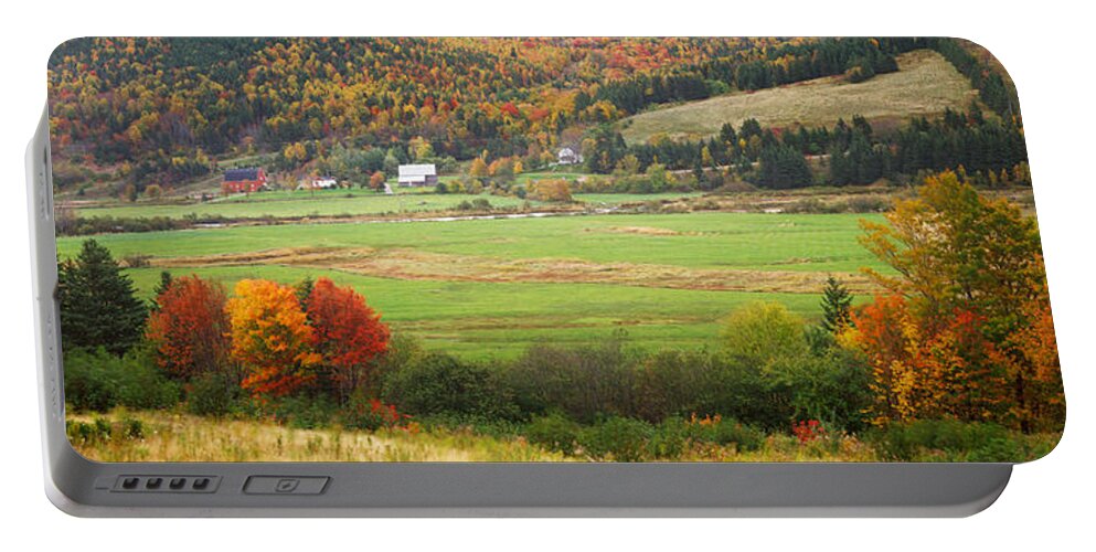 Photography Portable Battery Charger featuring the photograph Cape Breton Highlands Near North East by Panoramic Images