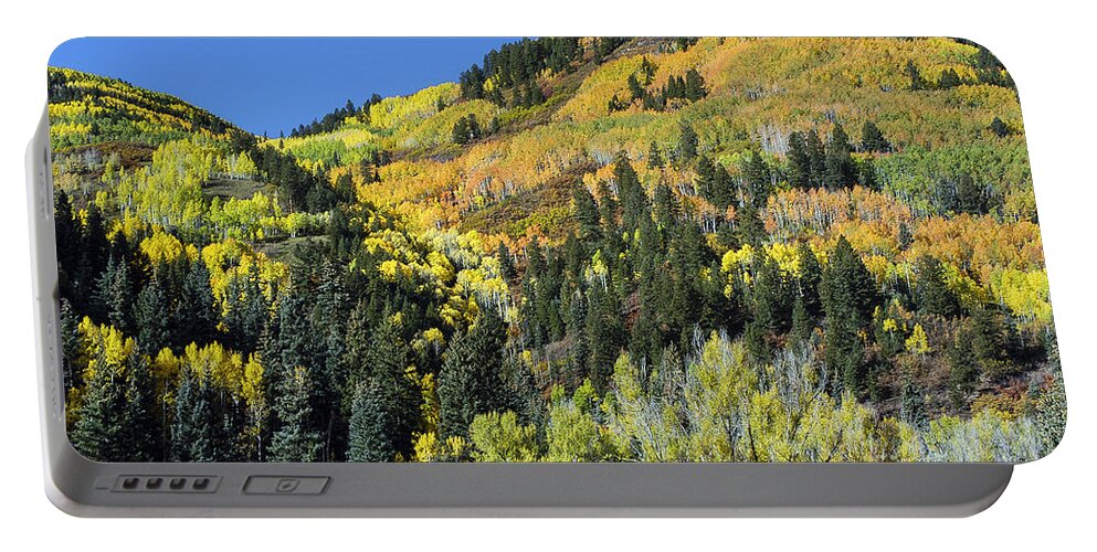 San Juan Mountains Portable Battery Charger featuring the photograph Changing Colors by Bob Phillips