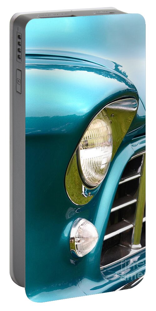  Portable Battery Charger featuring the photograph Chevy Pickup by Dean Ferreira