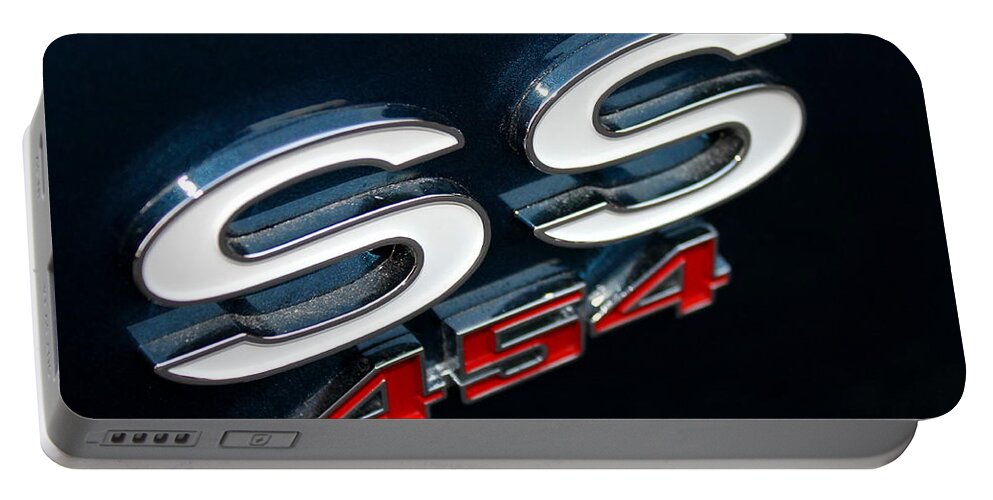 Reid Callaway Chevrolet Ss 454 Portable Battery Charger featuring the photograph Chevrolet SS 454 by Reid Callaway