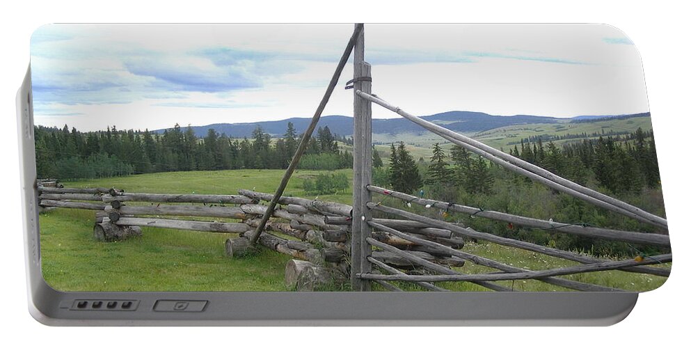 Chilcoltin Portable Battery Charger featuring the photograph Chilcoltin Way by Vivian Martin