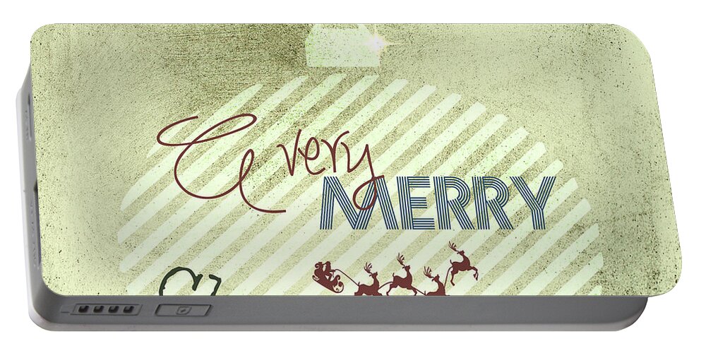 Greeting Portable Battery Charger featuring the photograph Christmas card by Sophie McAulay