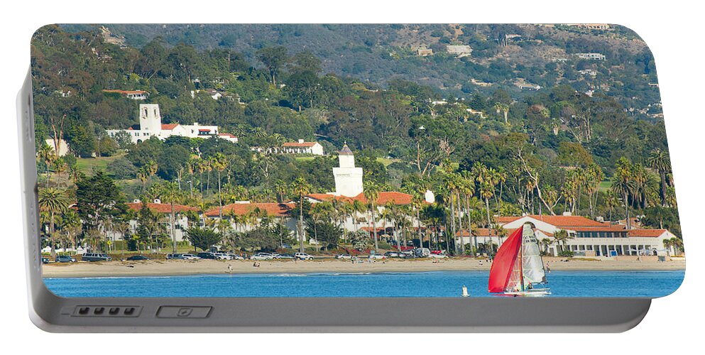 Santa Barbara Portable Battery Charger featuring the photograph Santa Barbara California by Ram Vasudev