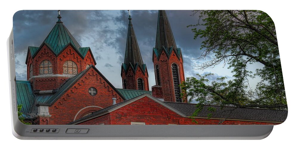 Church Portable Battery Charger featuring the photograph Church of the Resurrection by Dale Kauzlaric