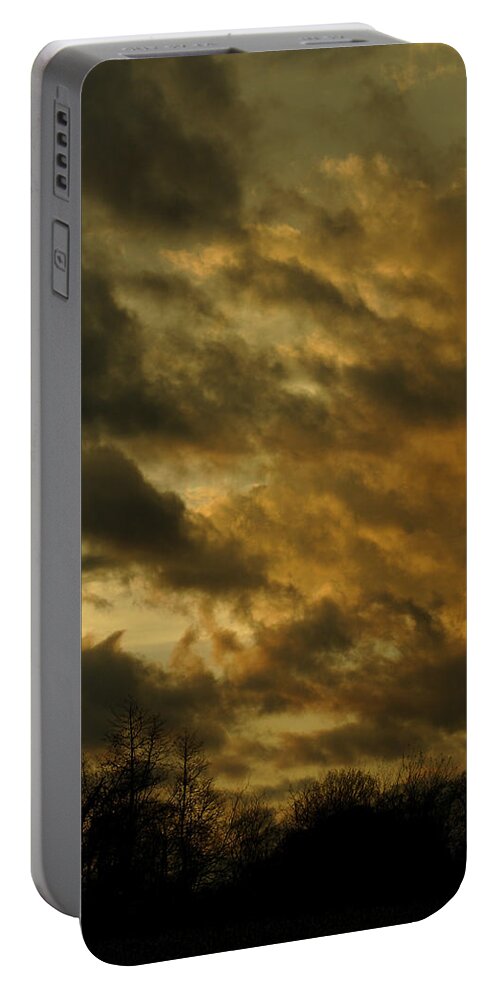 Clouds After Sunset Portable Battery Charger featuring the photograph Clouds After Sunset by Daniel Reed