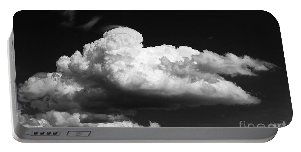 Black And White Clouds Portable Battery Charger featuring the photograph Clouds over the Palouse by Ron Roberts