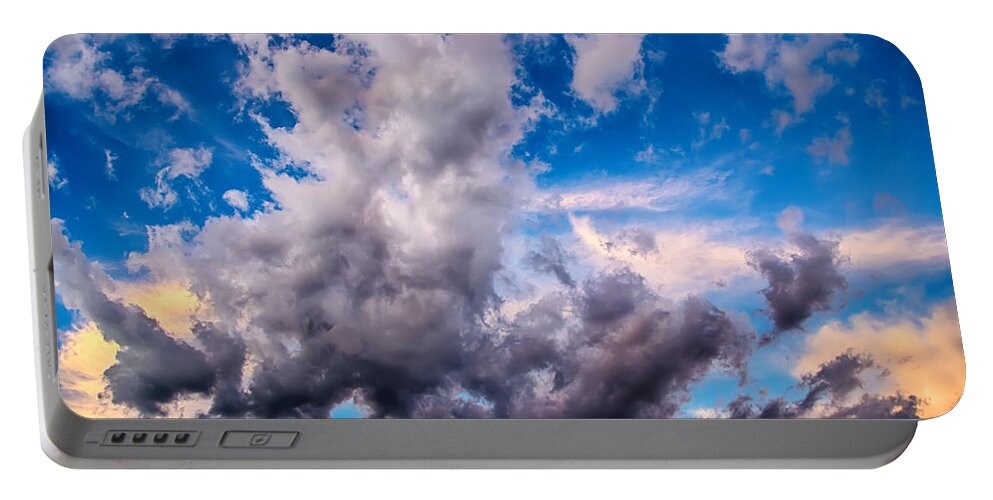 Sky Portable Battery Charger featuring the photograph Cloudscape Number 8039 by James BO Insogna