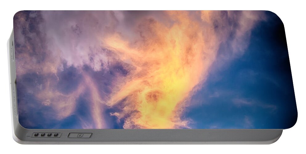 Sky Portable Battery Charger featuring the photograph Cloudscape Number 8055 by James BO Insogna