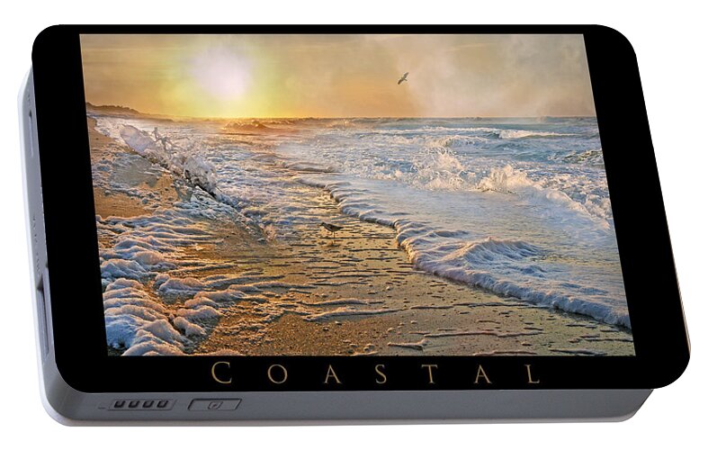 Shore Portable Battery Charger featuring the photograph Coastal Paradise by Betsy Knapp