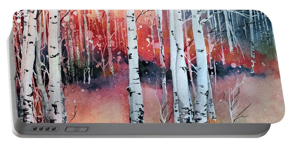 Colorado Portable Battery Charger featuring the painting Colorado by Sean Parnell