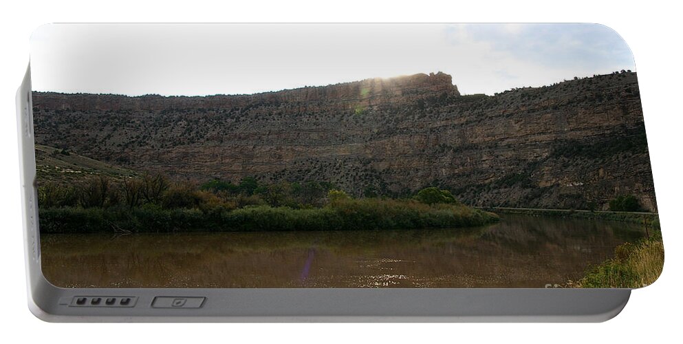 Outdoors Portable Battery Charger featuring the photograph Colorado Sparkle by Susan Herber