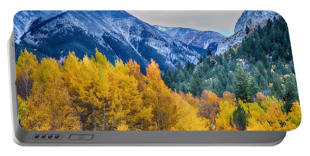 Autumn Portable Battery Charger featuring the photograph Colorful Crested Butte Colorado by James BO Insogna
