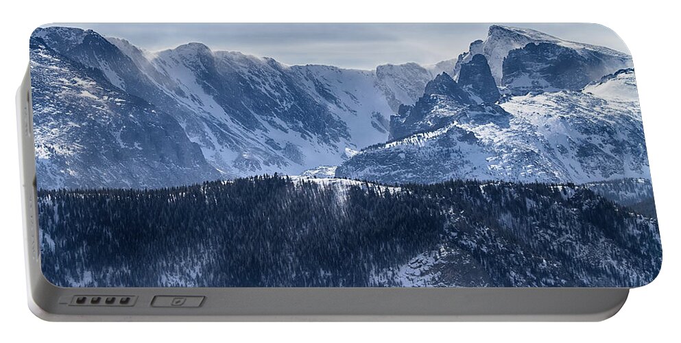 Colorado Portable Battery Charger featuring the photograph Continental Divide CO Rocky Mountains National Park by James BO Insogna