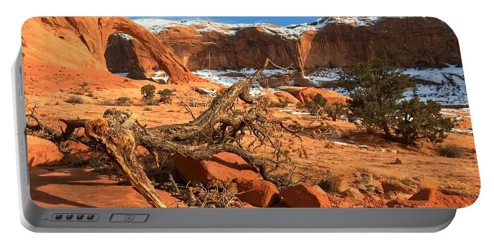 Coronoa Arch Portable Battery Charger featuring the photograph Corona Canyon by Adam Jewell