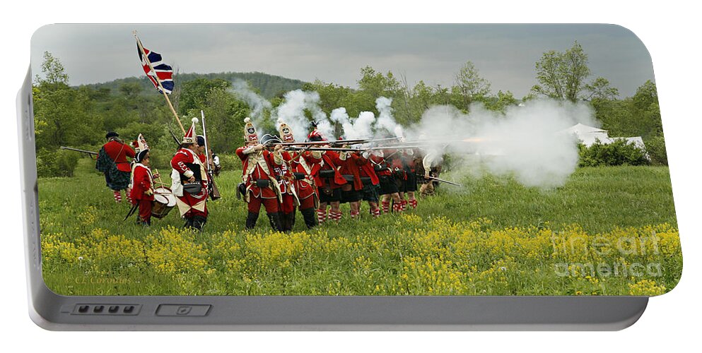 Culloden Portable Battery Charger featuring the photograph Culloden Loyalists by Carol Lynn Coronios
