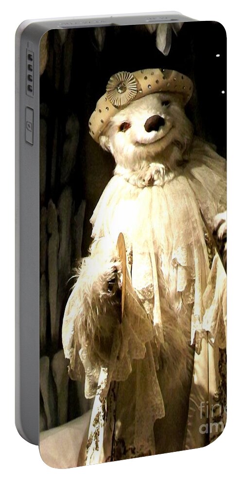Newel Hunter Portable Battery Charger featuring the photograph Dancing Bear by Newel Hunter