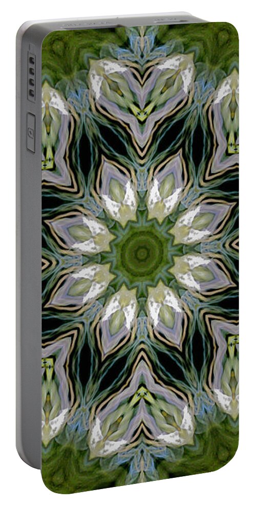 Mandala Portable Battery Charger featuring the photograph Delight 11 by Lisa Lipsett