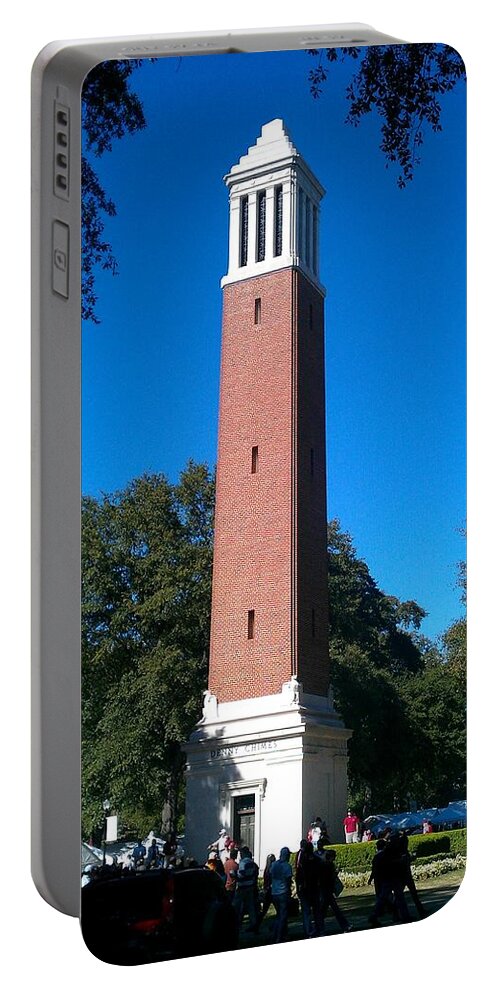 Gameday Portable Battery Charger featuring the photograph Denny Chimes by Kenny Glover