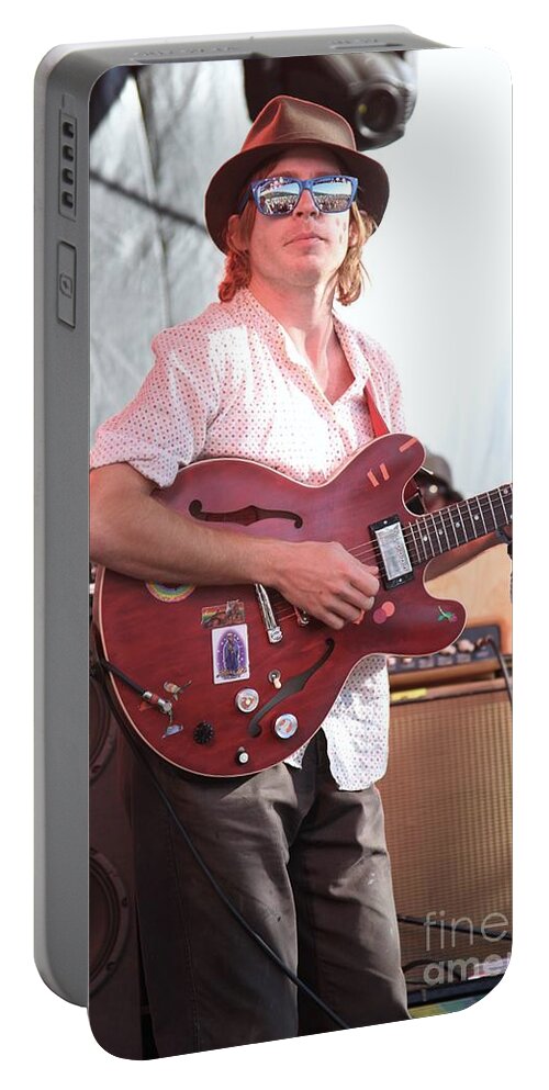 Rock Band Portable Battery Charger featuring the photograph Dr. Dog by Concert Photos
